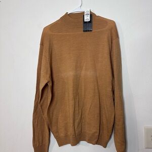 Classic Brown Crewneck Sweater